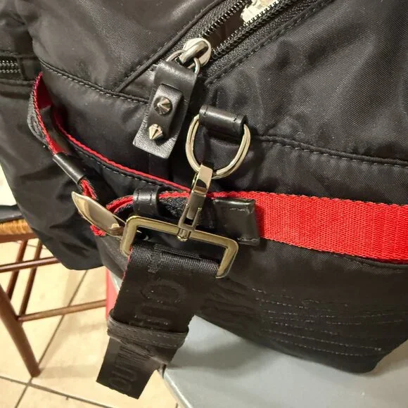 Christian Louboutin LOUBIDEAL SPORT BAG duffle BAG sneaker sole LARGE - Picture 8 of 16